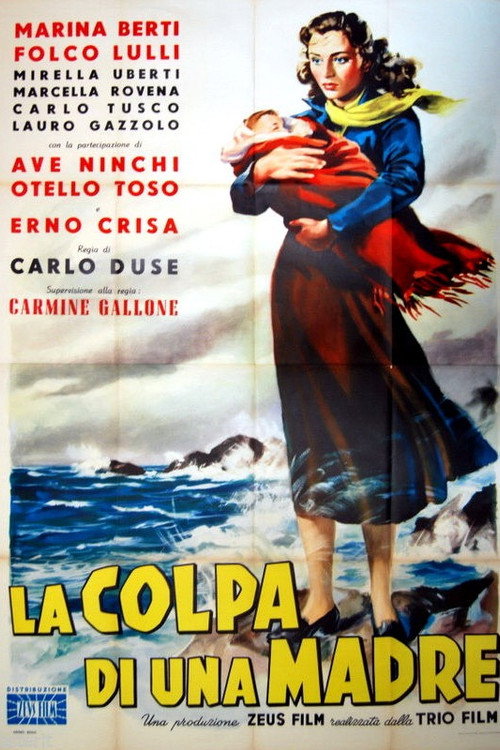 La colpa di una madre — постер