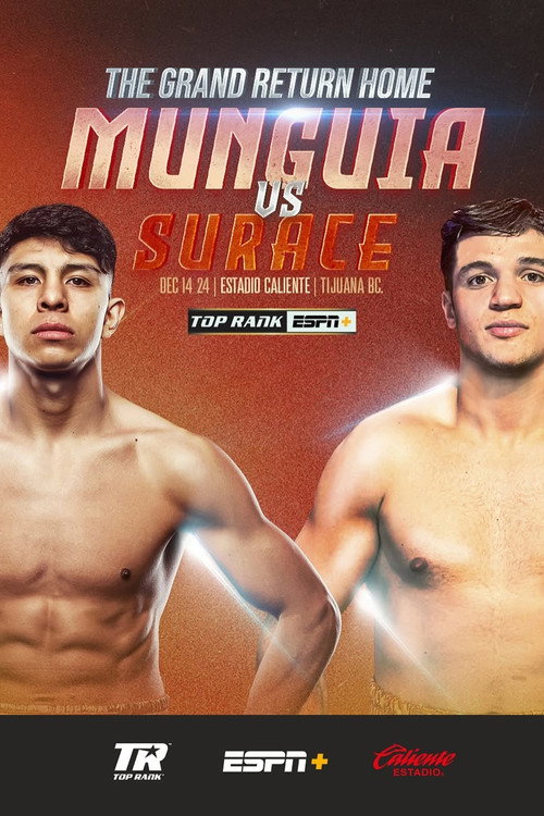 Jaime Munguia vs. Bruno Surace — постер