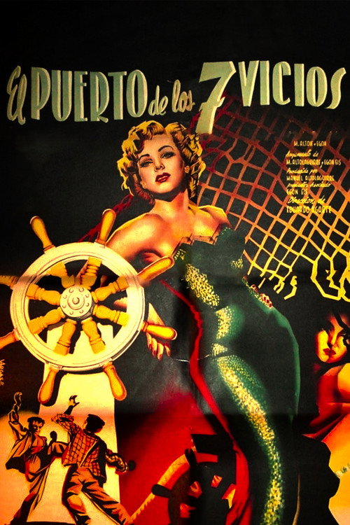 El puerto de los siete vicios — постер