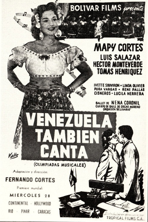 Venezuela también canta — постер