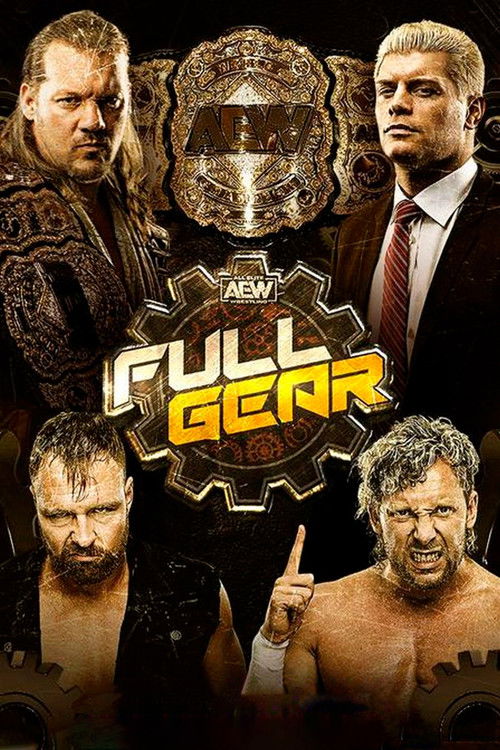 AEW Full Gear 2019 — постер